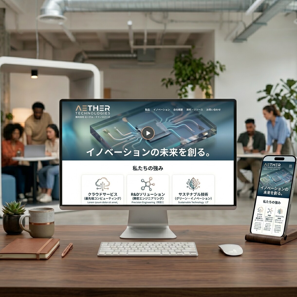 SEO対策＆集客できるを作ります 5ページ制作・初心者向けの更新マニュアル付き！ イメージ2