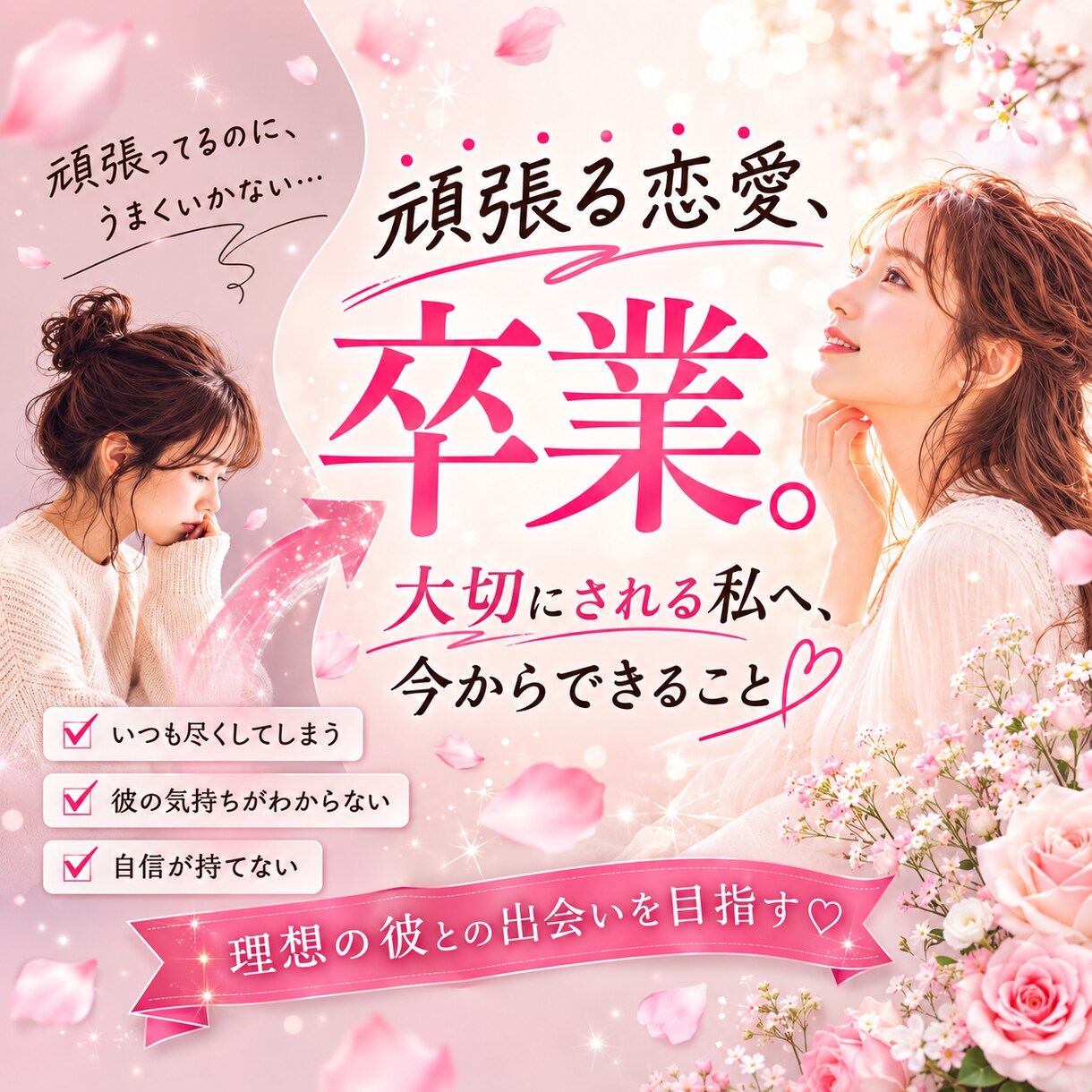 なぜか愛される♡彼から大切にされる私へ⭐︎導きます 幸せな人は意識している♡今からできる愛され女子への第一歩を！ イメージ1