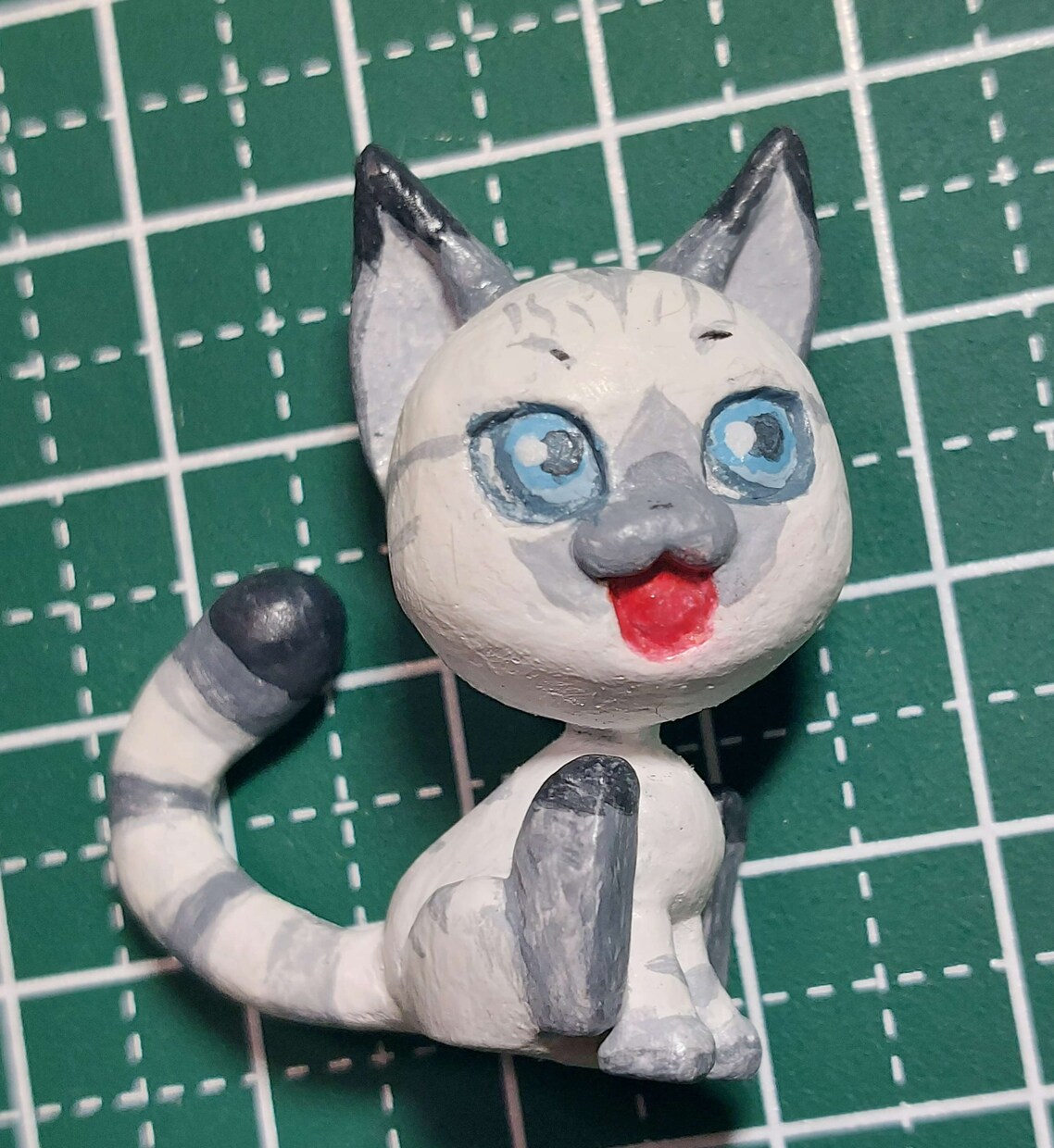一点モノのオリジナルミニフィギュア造ります ふわふわ植毛可能！ドール用の小さなぬいぐるみにも。 イメージ2