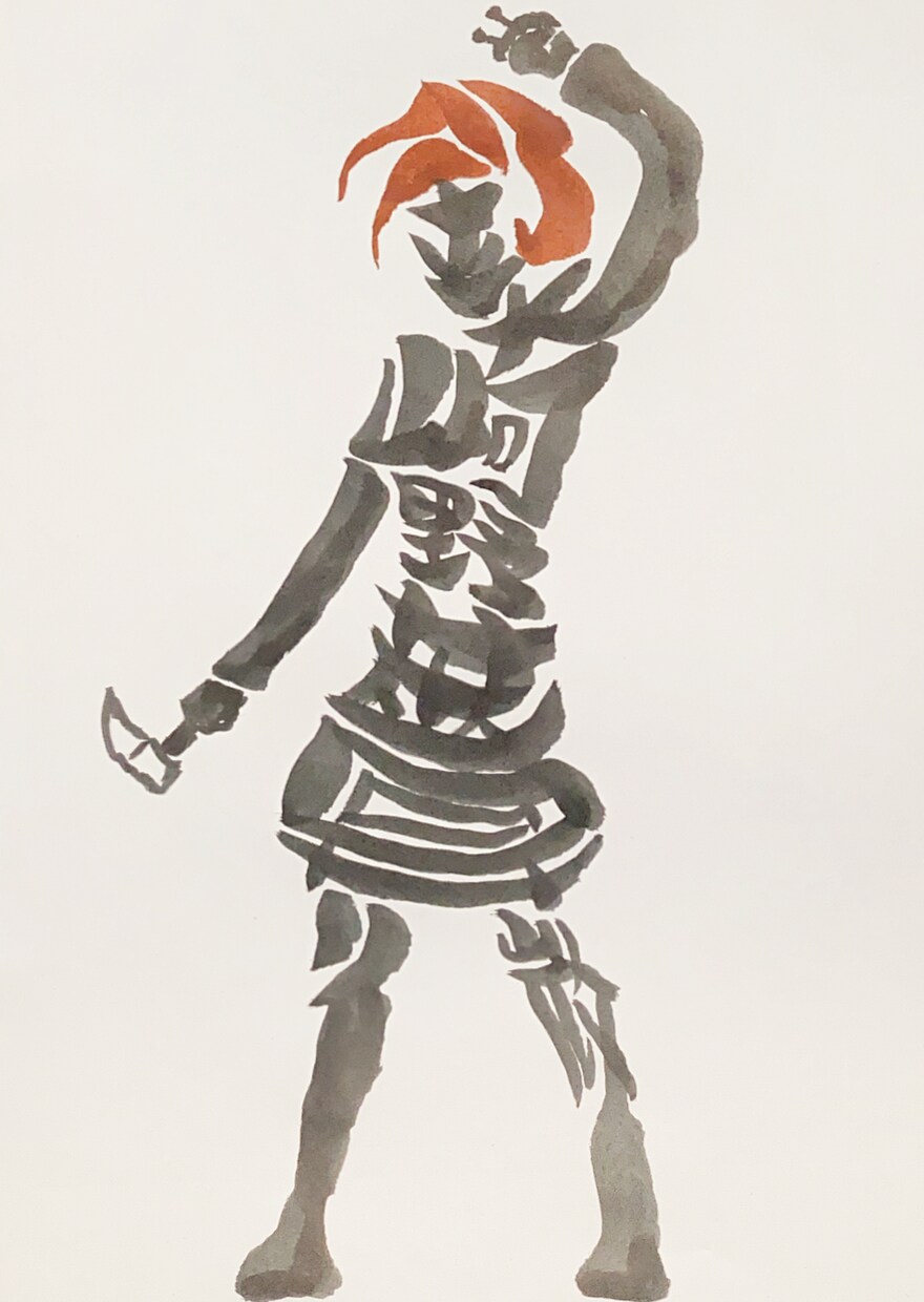 ご依頼に応じたデジタル絵画、書道アート書きます 内容は何でもオッケーです。サンプル見て気に入った方は是非 イメージ2