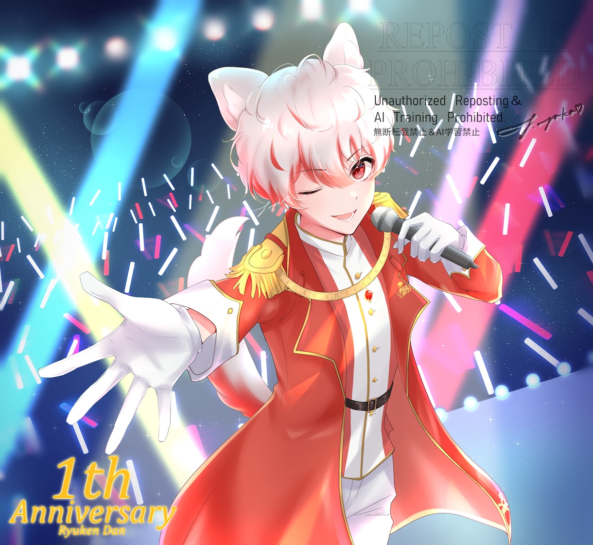 専業絵師が！歌ってみたサムネや1枚絵をお描きします 実績多数！丁寧安心安全！心を込めて描きます！ イメージ7
