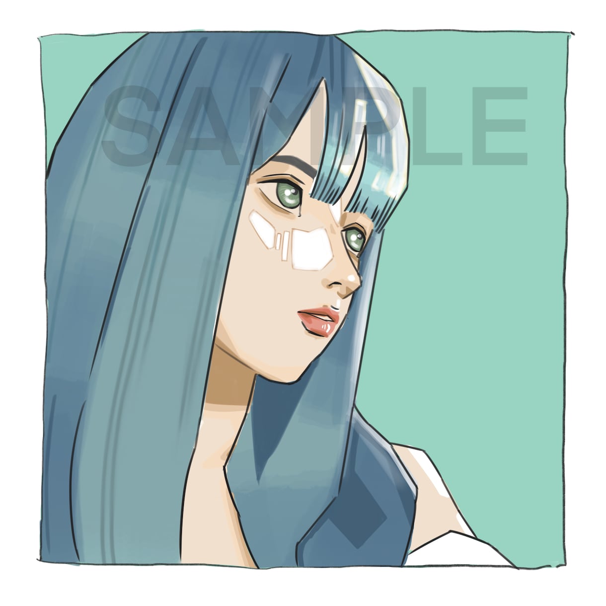 独特！ポップでシンプルかつお洒落イラスト描きます 独特な塗り！世界で一枚のイラストいかがでしょうか！ イメージ4