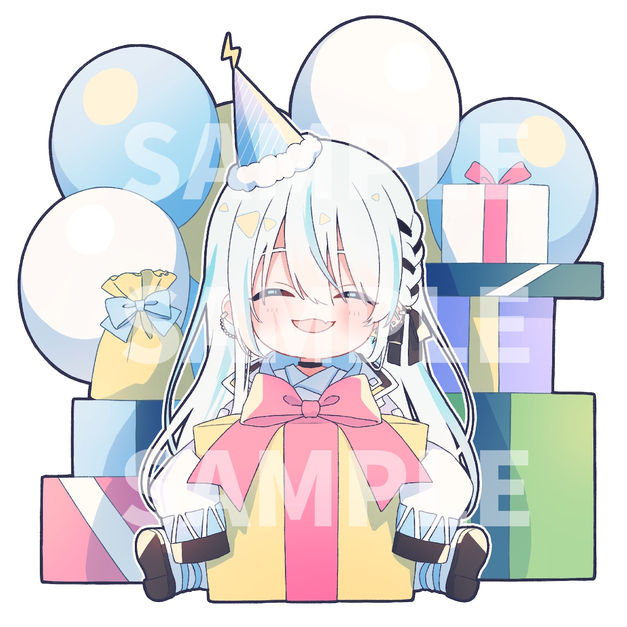 ミニキャライラスト制作致します アイコンやグッズ、プレゼント等 様々な用途に！◎ イメージ3