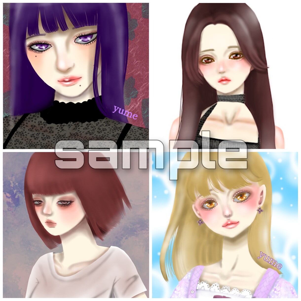 MV、PVイラスト、サムネイル描きます 全オプション付き！現役絵師がご依頼者様の絵を作成します！ イメージ2