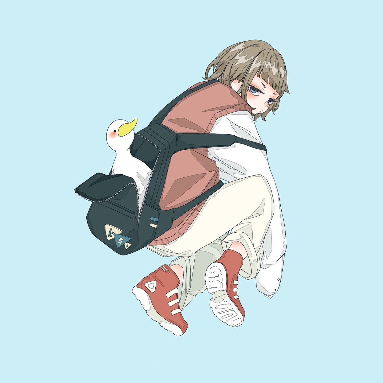 ゆるい女の子のアイコンやヘッダーを描いています ゆるくかわいいイラストをどうぞ( ˙³˙) イメージ8
