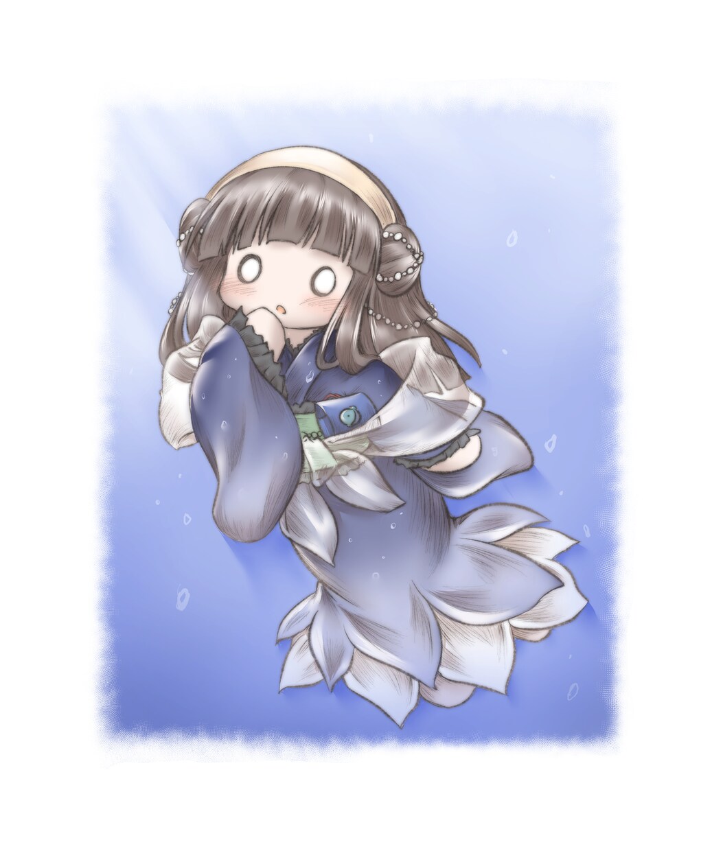 丸い目のぬいぐるみのようなイラスト描きます SNSやブログ、YouTube等にご使用いただけます！ イメージ1
