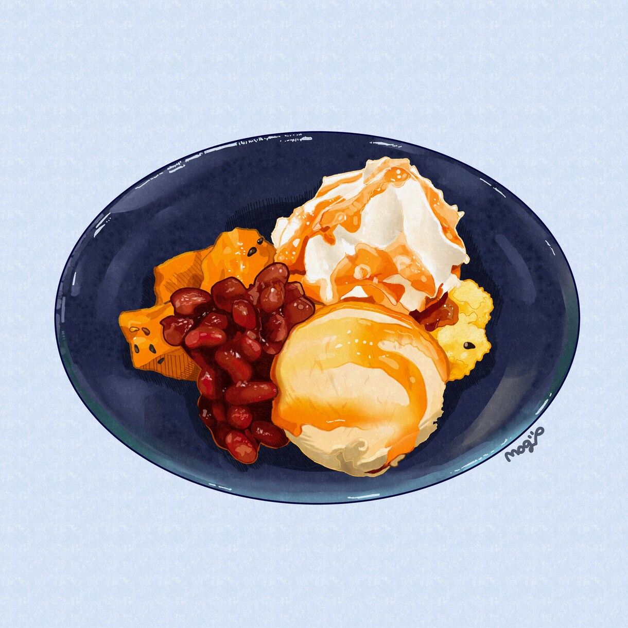 食べ物や料理のイラストを、目的に応じて描きます メニュー用やポスター用、装丁画等、目的に応じて描きます！ イメージ7
