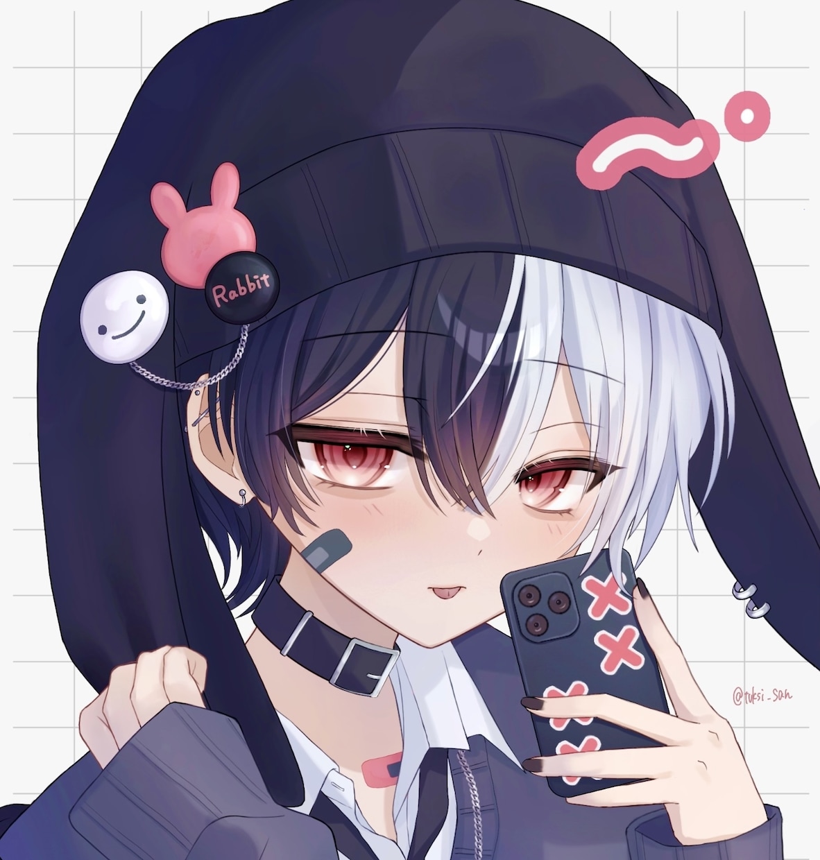 SNSでのあなただけのオリジナルアイコンを描きます 自分だけのイラストを使ってオリジナリティを出そう。 イメージ1