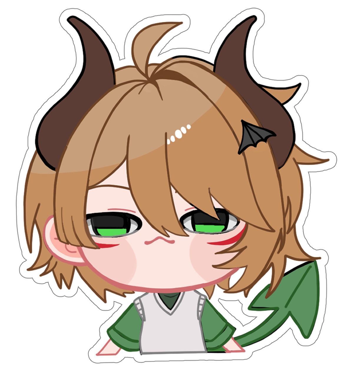 可愛くて少し癖のあるミニキャラ描きます 商用込！Vtuber活動者SNS・返礼品に最適！！ イメージ4