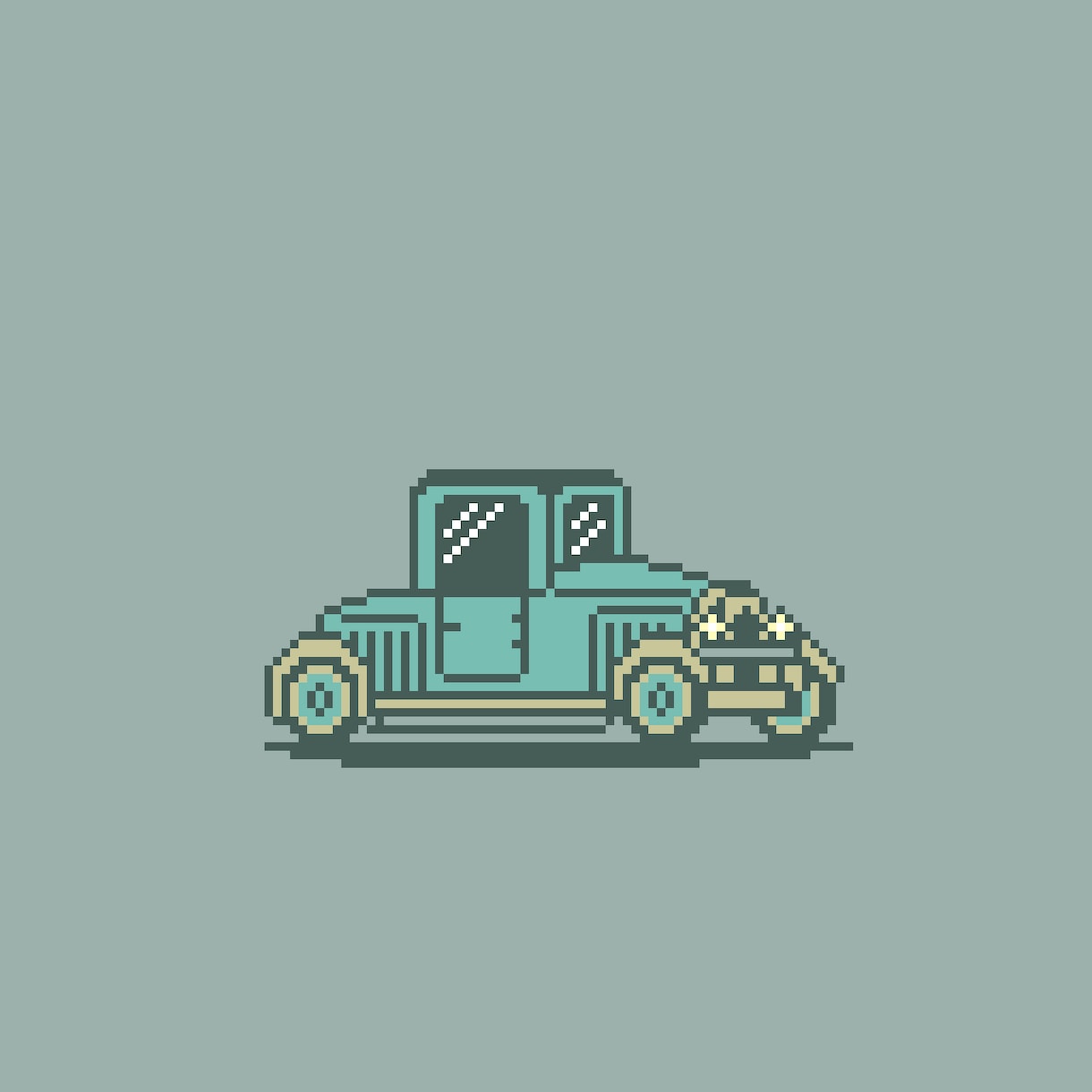 お好きな乗り物をドット絵で描きます シンプルでかわいい、レトロゲーム風の乗り物ドット絵 イメージ3