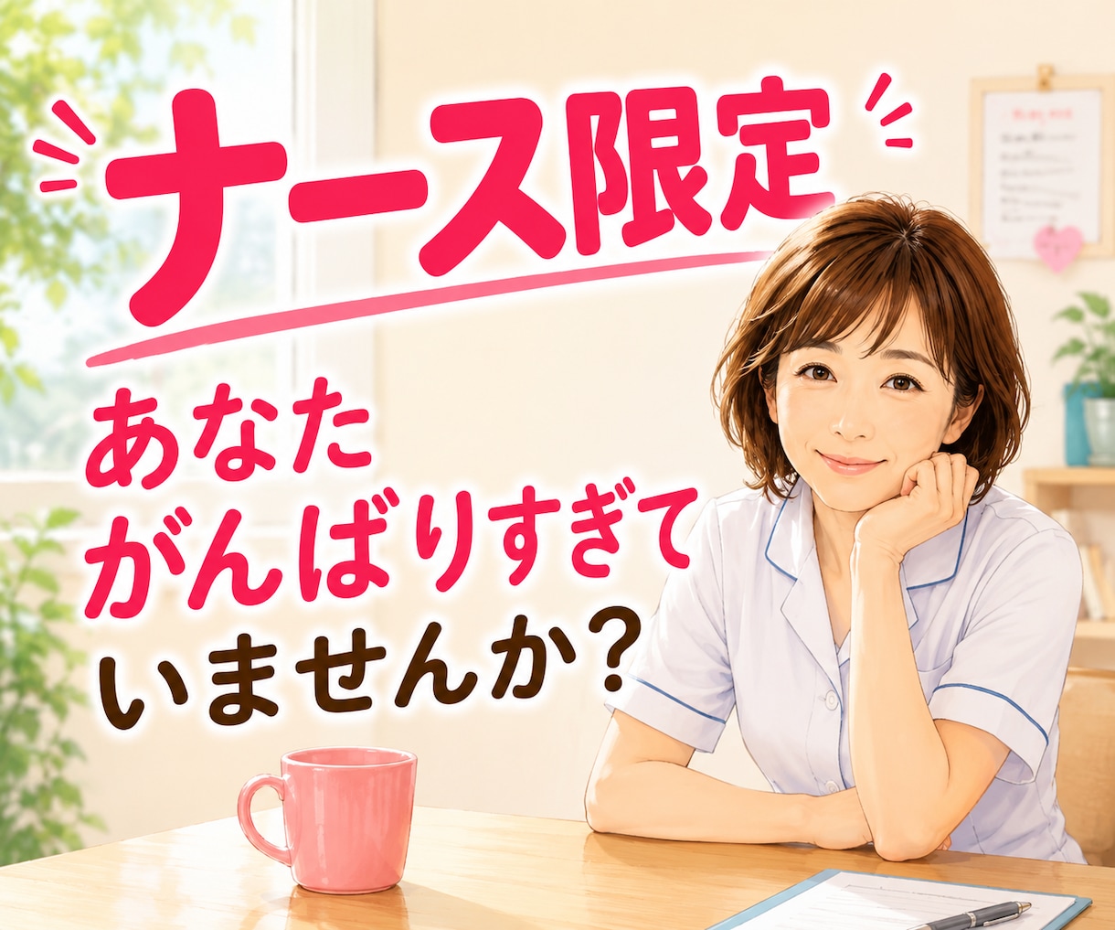 ナース限定！看護師歴41年の姉さんが悩み聞きます 忙しさも、イライラも、全部吐き出してすっきりしましょう イメージ1