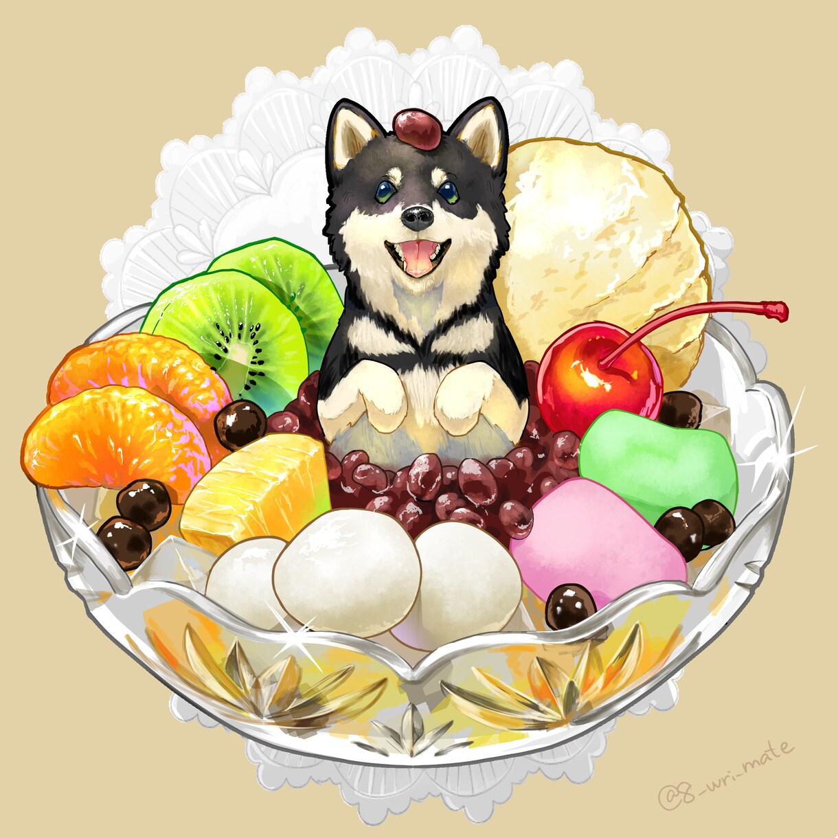 商用利用可！ポップでかわいい動物のイラスト描きます リアルだけど可愛い！アイコンや記念日、グッズ制作にぴったり！ イメージ5