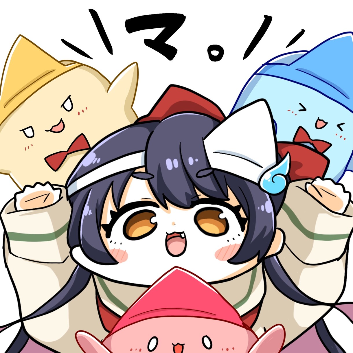 アイコンやヘッダー利用可 SDキャラ描きます 丸くてどこか不思議なデフォルメキャラを描きます。 イメージ3