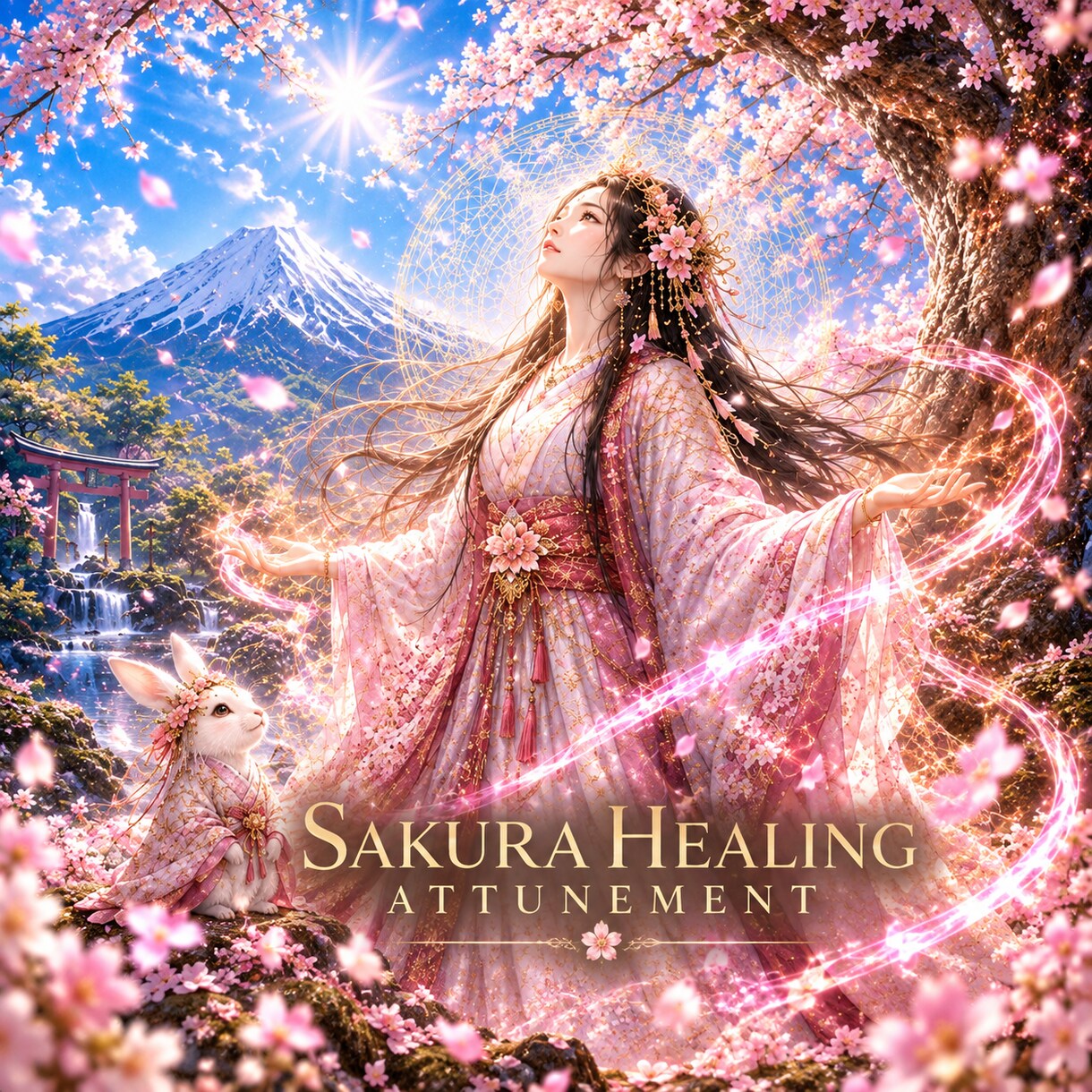 木花咲耶姫様 桜花ヒーリング  伝授します 自信・手放し・不安からの解放・才能開花 イメージ1