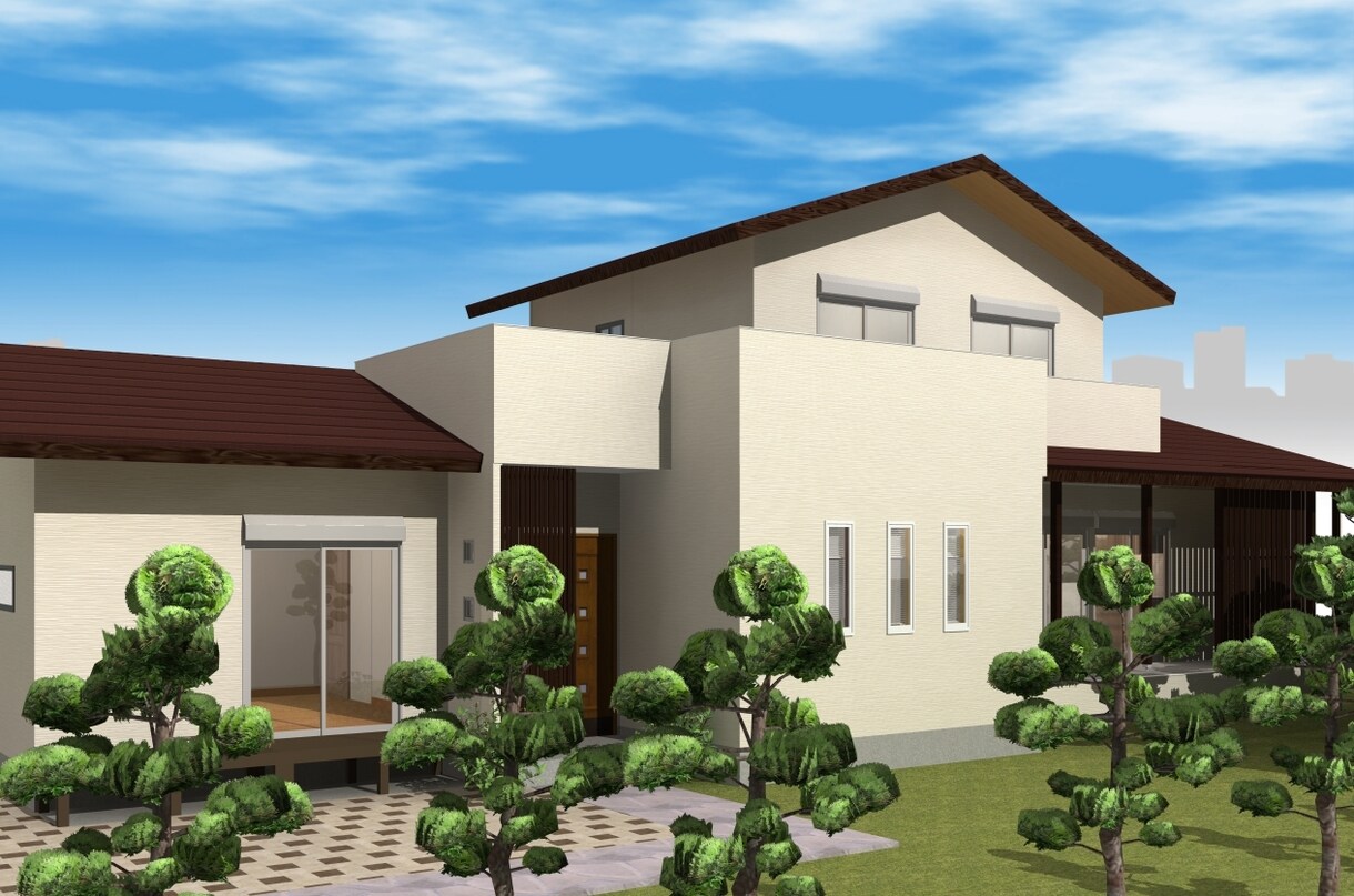 レンダリング込み　建築パース作成いたします 打合せや確認用にちょっと1枚欲しい方など様々な用途にどうぞ イメージ9
