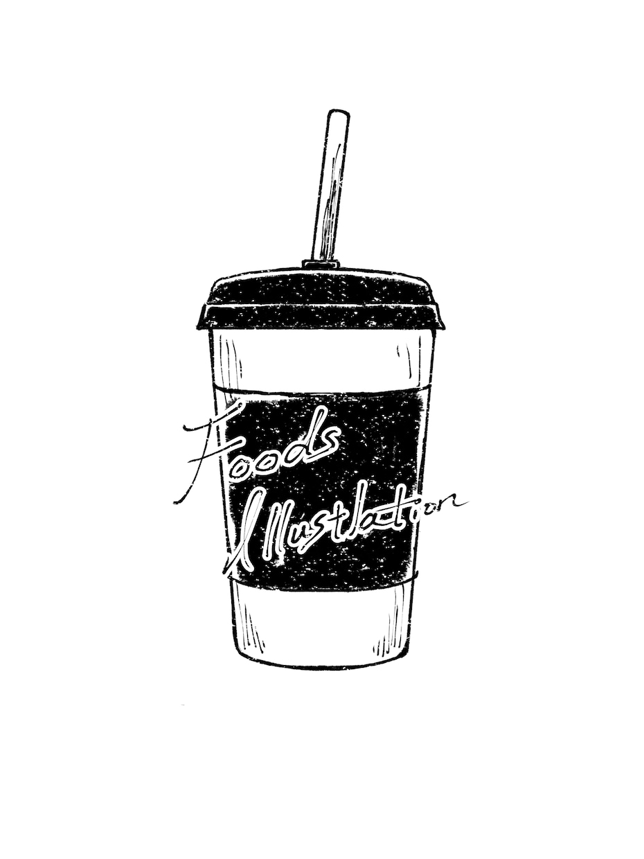 リアルタッチの食べ物の線画イラストを製作いたします 挿し絵・POP・メニュー等、用途様々な美味しそうなイラスト イメージ2
