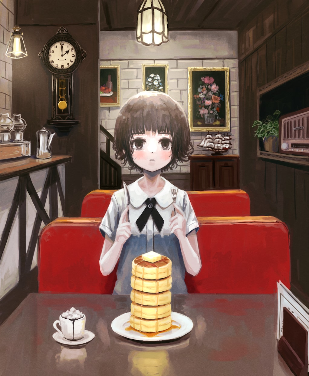 MV用イラスト、小説の表紙・挿絵などを描きます 厚塗りの一枚絵、雰囲気や物語性のあるイラストを描きます イメージ1