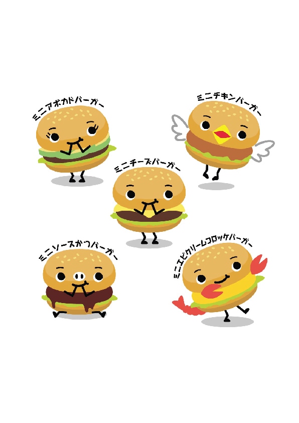 合計8ポーズ制作。一緒にゆるキャラ創ります 8ポーズでLINEスタンプ（オプション）にも利用可能！ イメージ6
