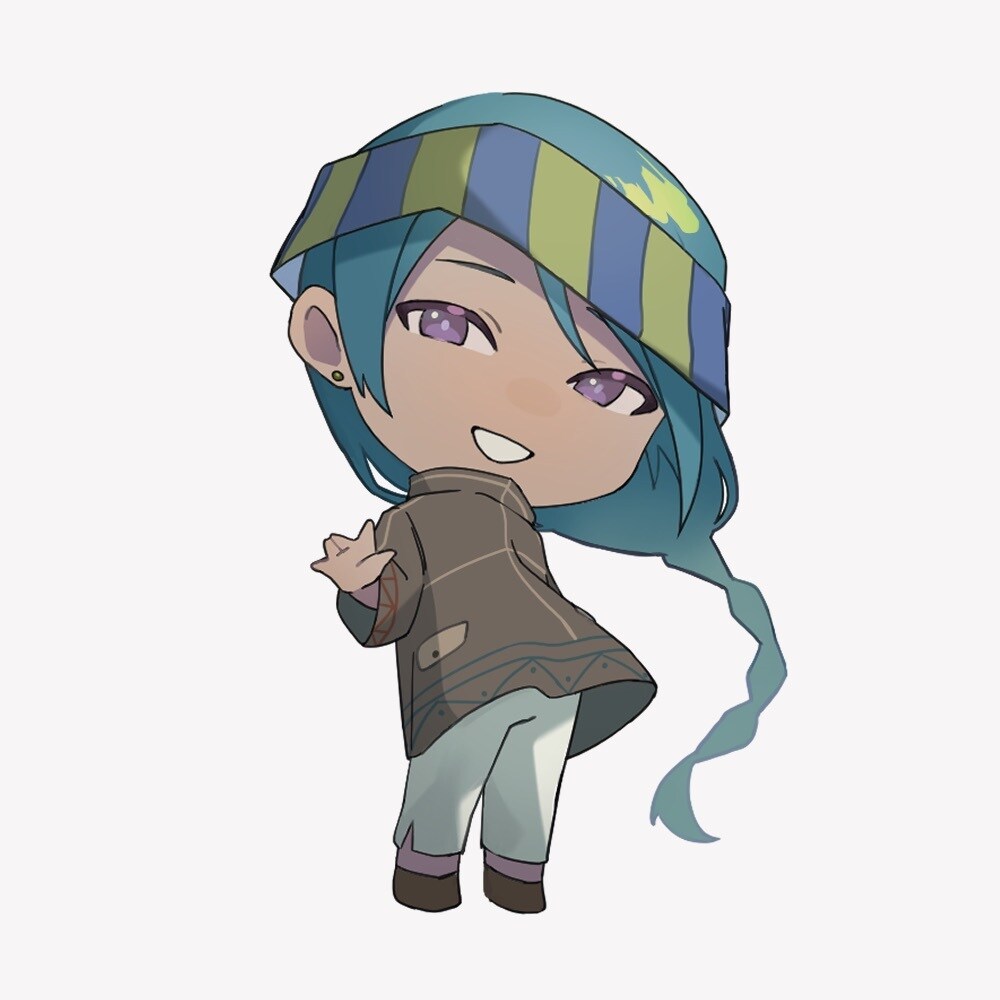 映えるミニキャラお描きします アイコンやグッズにも!!丸っこくてキュートなデフォルメ イメージ4