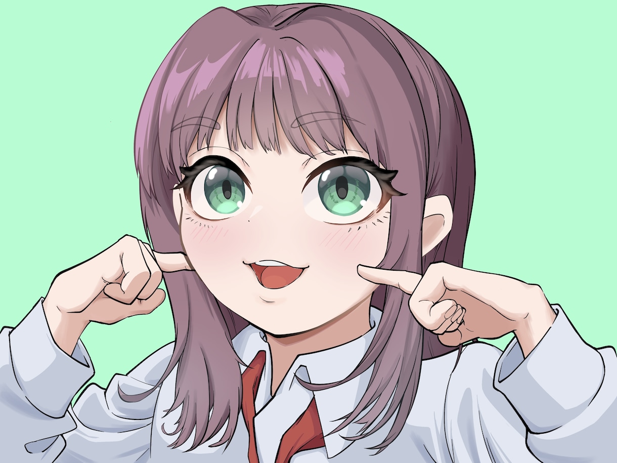 商用OK 可愛い女の子のアイコン制作いたします 可愛い女の子のSNSアイコンイラストを制作いたします！ イメージ1
