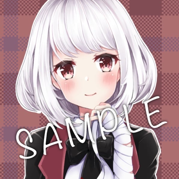 あなただけの可愛いSNS用アイコンお描きします キラキラした女の子のイラストが得意です☆ イメージ5