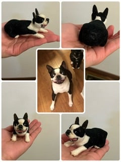 羊毛フェルトで手乗りペットちゃんをお作りします 羊毛在庫の確認の為、ご購入前にお問い合わせ下さいませ。 イメージ9