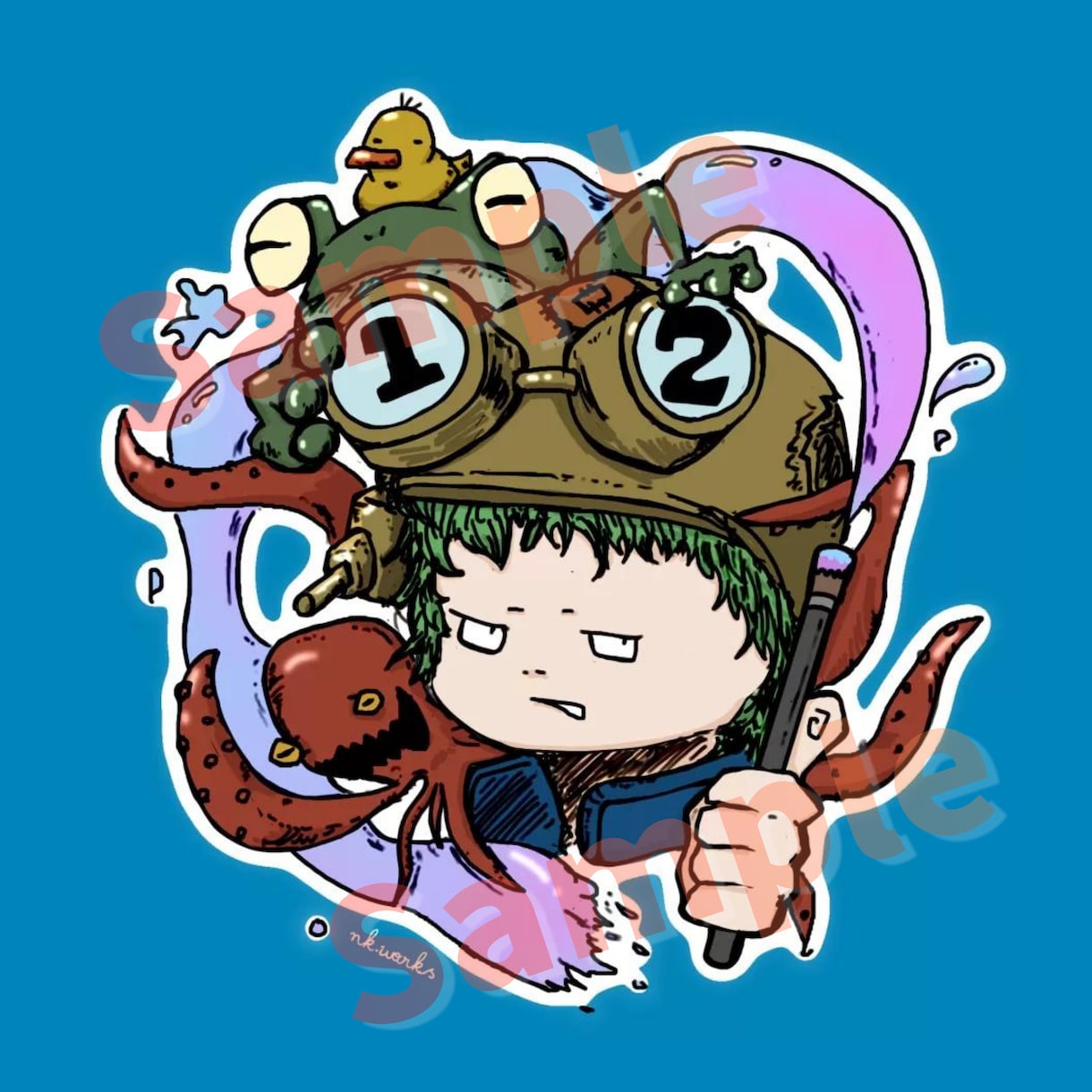 初めてでも安心◎ポップで目を引くイラスト描きます ポップなアイコンで注目度アップ！ イメージ5