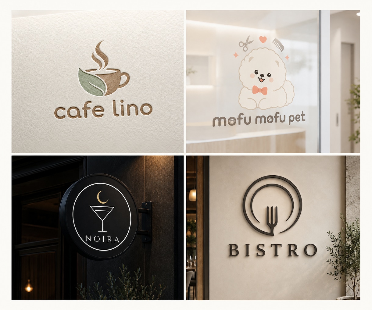 起業・開業の店舗、企業向けのロゴを制作いたします 初めてでも安心、これからオリジナルロゴが必要な方へ イメージ2