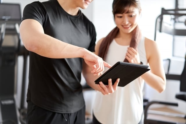 ダイエットに関する食事・運動などのご相談に乗ります 経験豊富なトレーナーによる貴方だけのダイエットアドバイス✨ イメージ1