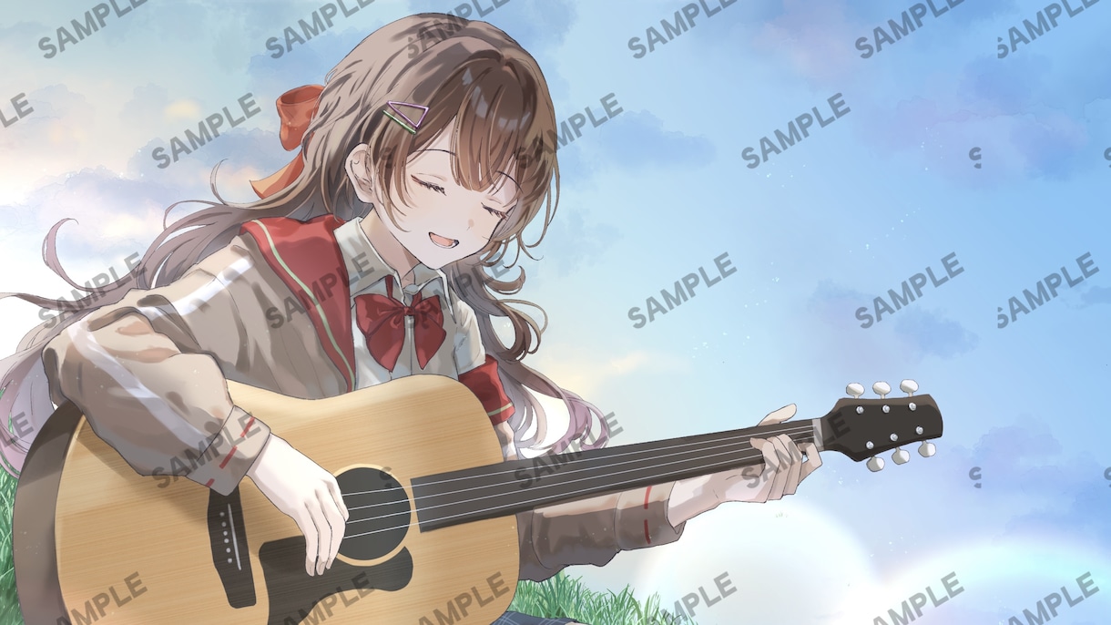 Vtuber立ち絵・MVイラスト描きます 歌ってみたMV・一枚絵・立ち絵等／IRIAM配信者・V様にも イメージ3