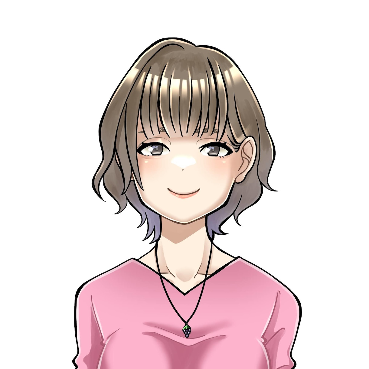 アイコンなどに使えるアニメ風似顔絵描きます リアル過ぎないアニメ風イラストを描きます！ イメージ3