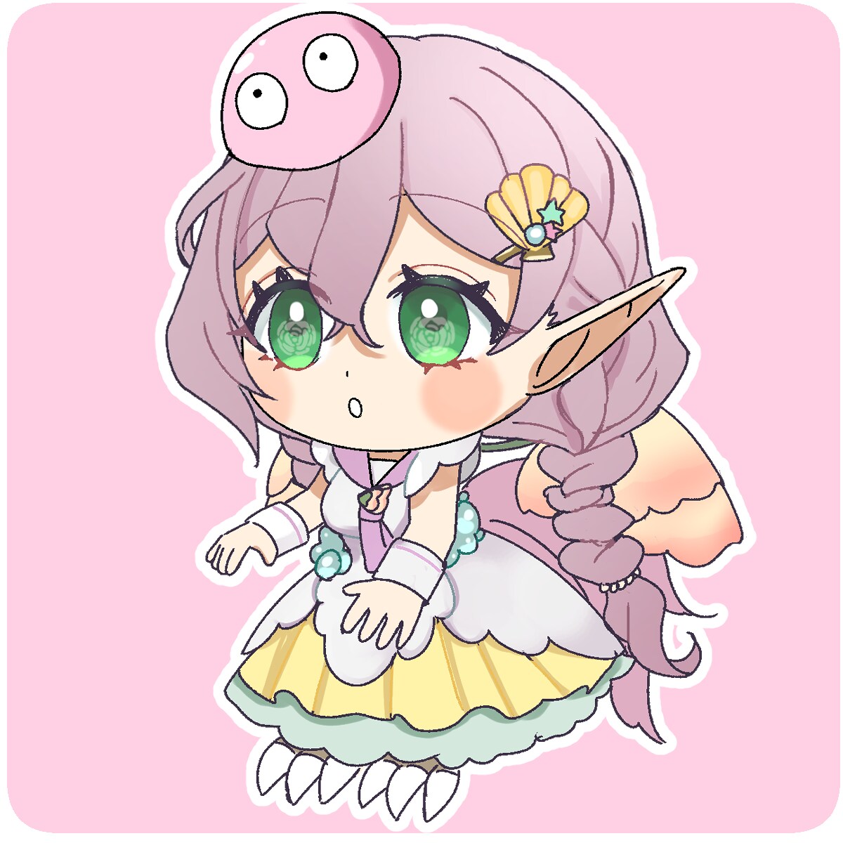 ミニキャライラストを作成します ぷにっと可愛い2～3等身イラスト！！ イメージ4