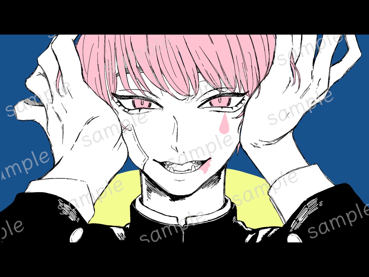ご希望のイラストお描きします アイコン、動画、配信、歌ってみた、お祝い、キャラデザなど イメージ6