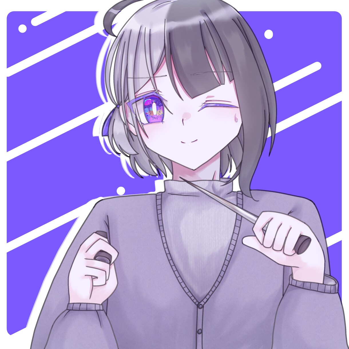 1枚絵･サムネイルイラストを描きます 【現役V】性別問わずにかわいい子を描きます！！【商用〇】 イメージ4