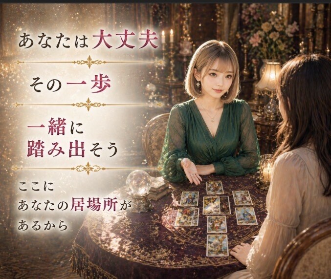 愛されたいのに恋愛が怖いあなたの心を優しく救います ✿仮面を外す恋愛心理×霊視電話鑑定で心の本音を読み解きます イメージ4