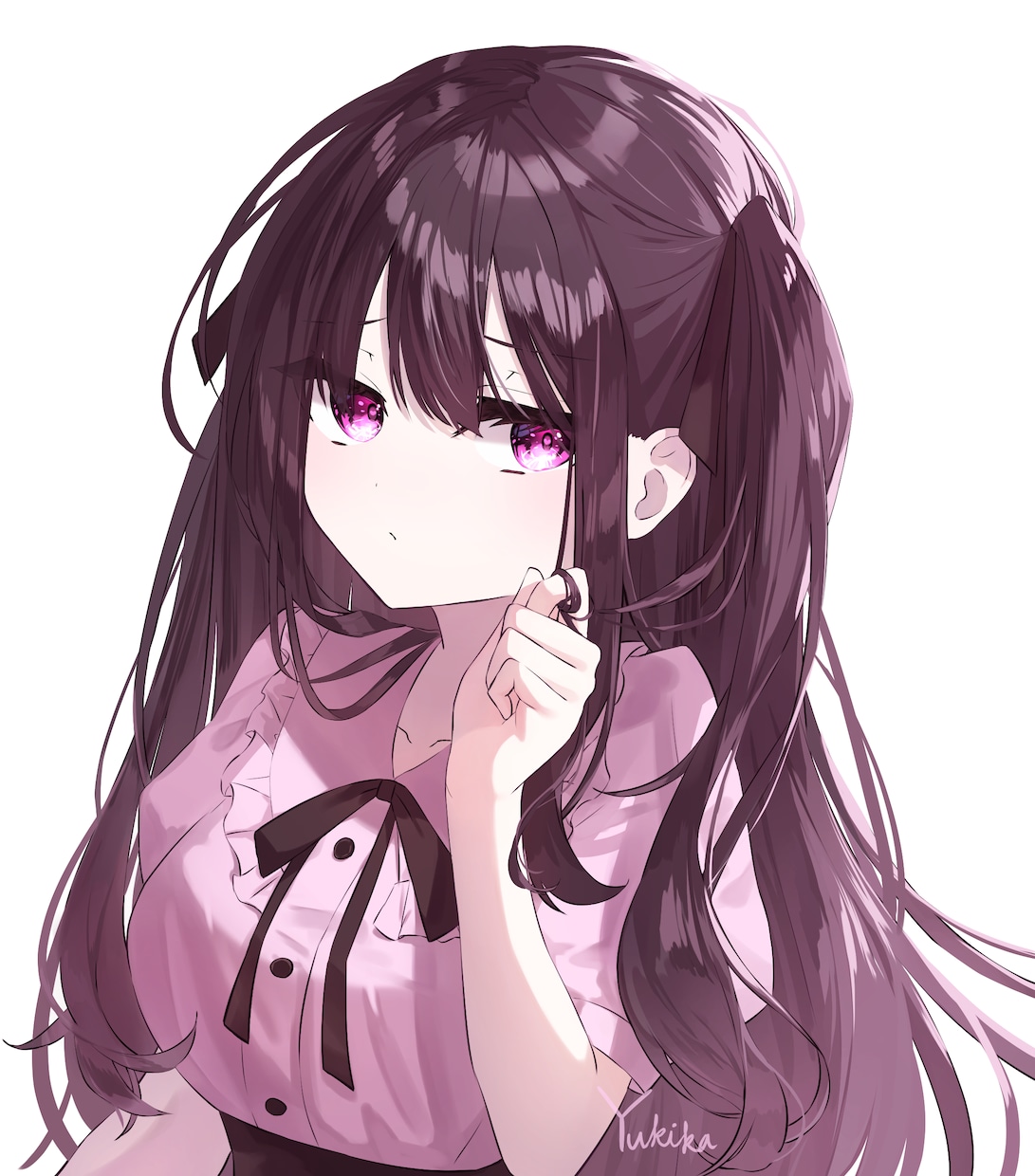 可愛い女の子のイラストを描きます 表情豊かでかわいい女の子が描けます。 イメージ7