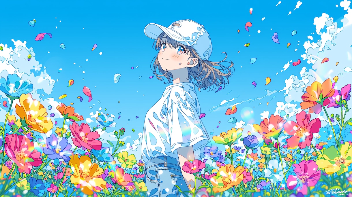 最適なイラストを丁寧かつスピーディに作ります もはや"AI"か"イラスト"か分からないようなクオリティ イメージ1