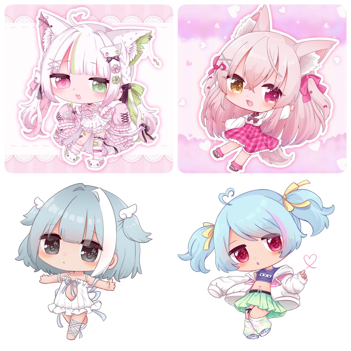 商用利用OKのSDキャラ作成します ぎゅぎゅっと可愛いSDを描いております！ イメージ5