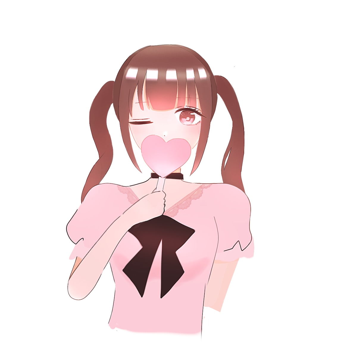 学生さん向け！修正無制限で描きます 約1ヶ月で、等身の女の子を描きます イメージ2
