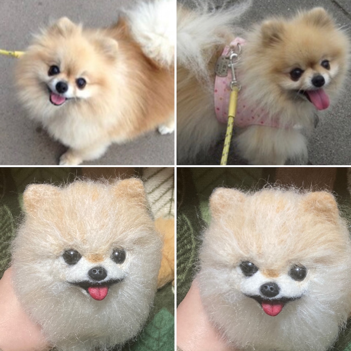 愛犬のオーダーメイド羊毛フェルトでお作り致します 羊毛フェルト作家BonBon☆Sucre イメージ4