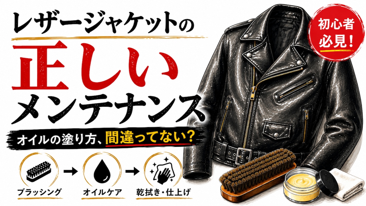 大人の男性に刺さるYouTubeサムネイル作ります 革ジャン系チャンネル運営者が自作サムネの技術で制作 イメージ5