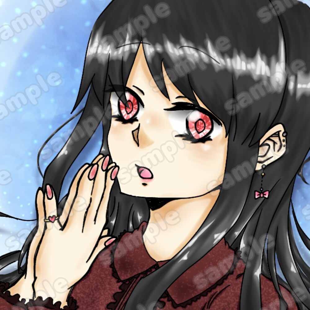 お手頃価格で等身絵のアイコン描きます SNSやブログなどのアイコンにいかがですか？ イメージ9