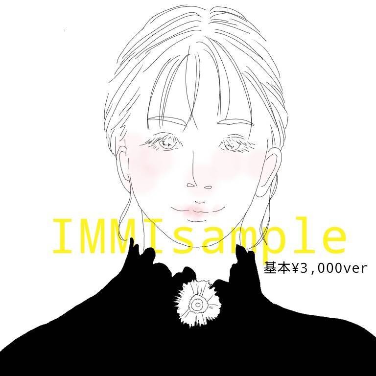 インスタ映えする似顔絵、描けます 繊細かつガーリーでビビットな絵を描かせて頂きます。 イメージ6
