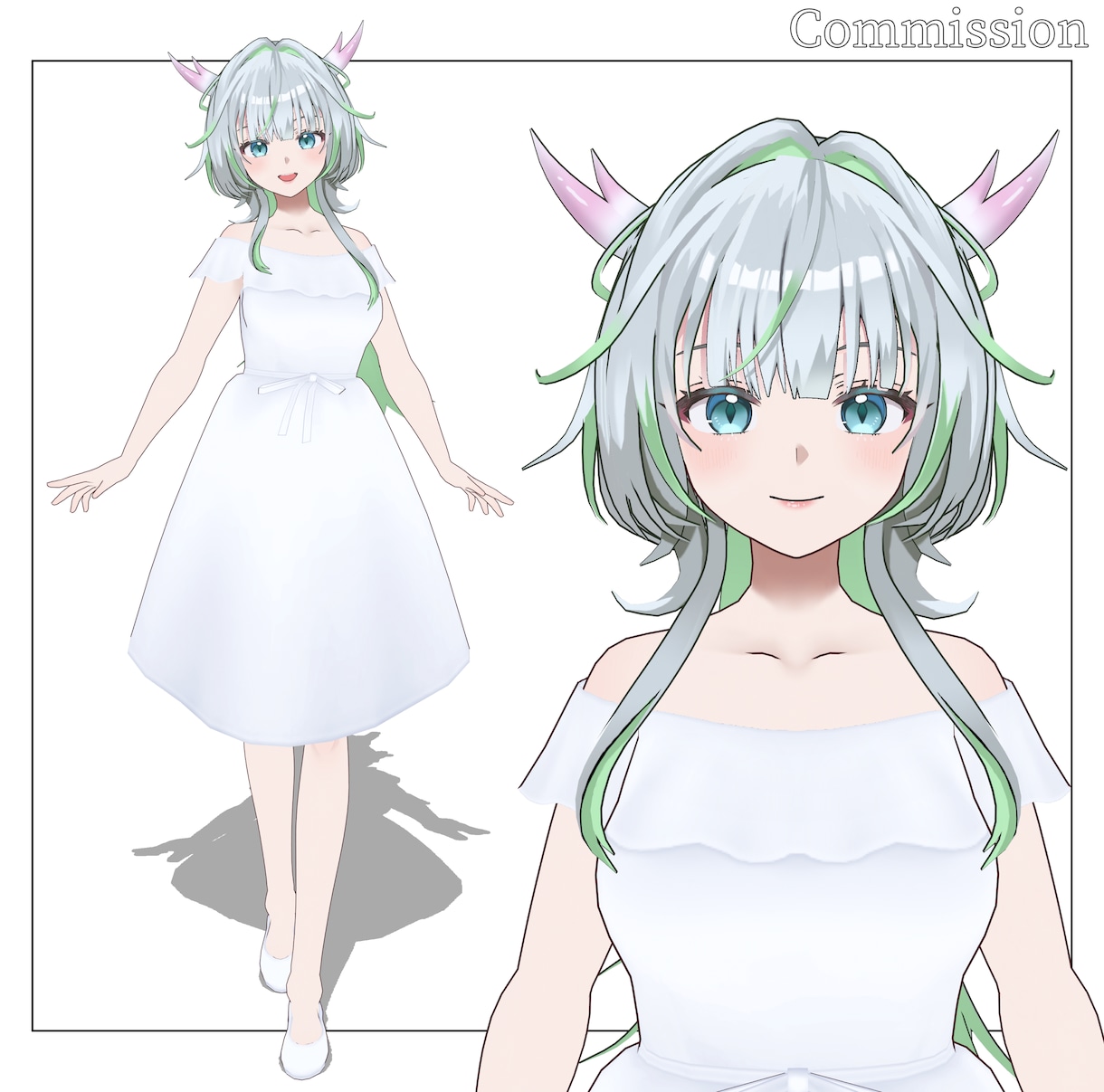 VRoidで"頭部"を制作致します VRoidファイル付き！Vtuberの方におすすめ イメージ5
