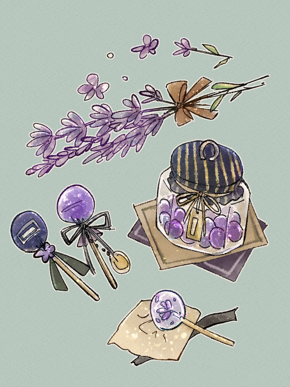 オシャレな小物イラストを描きます パッケージやサイトなどにオシャレなアイテムイラストを！ イメージ8