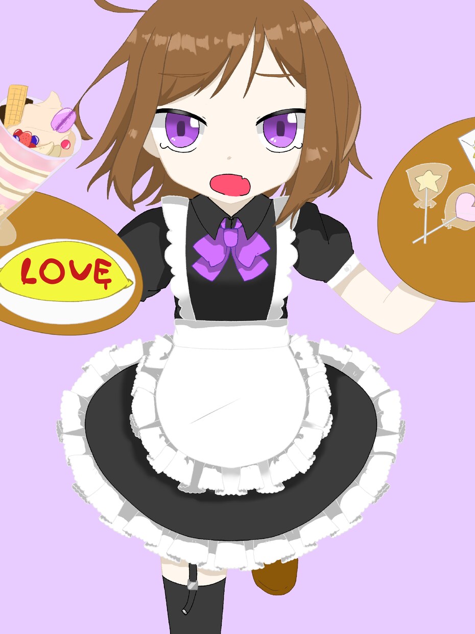 全力で可愛い1枚絵を描きます 動画にも使えるイラストを作成します！ イメージ3