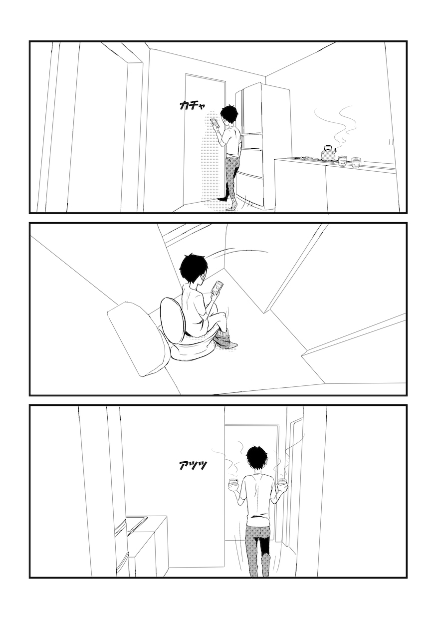 あなたのお部屋（不動産）の物語（漫画）を製作します 間取り図から始まる漫画で御社の物件をアピールできます！ イメージ4