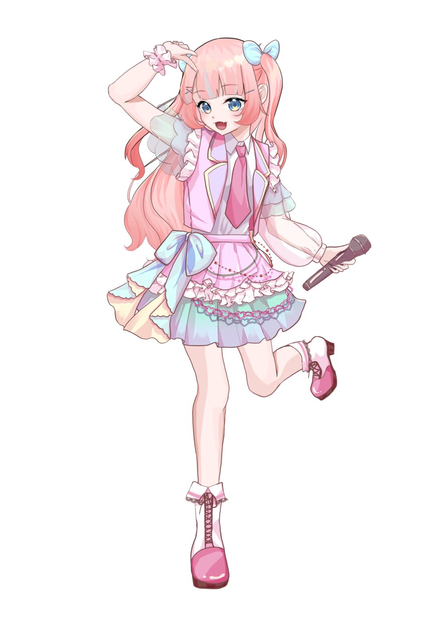 IRIAMライバー様向け！目を引く一枚絵制作します ラフ3〜5案提出◎イメージが曖昧でもOK！ イメージ4