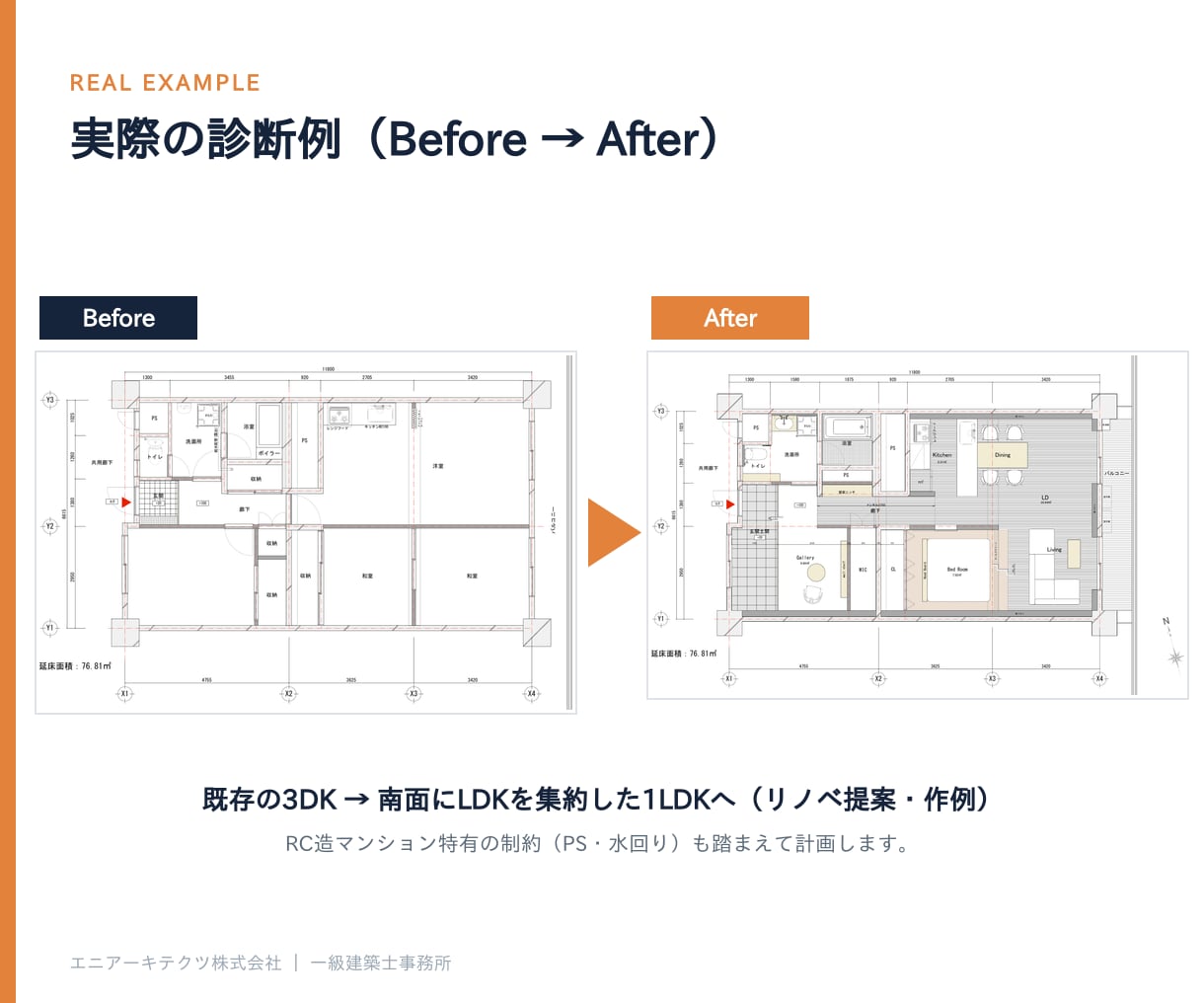 一級建築士が間取りを診断+改善します プロによる第三者セカンドオピニオン イメージ5