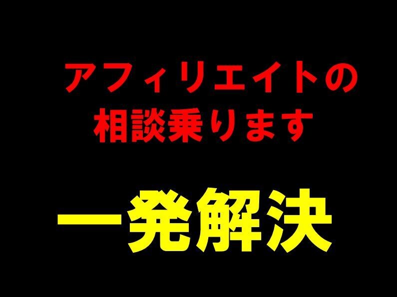 ブログアフィリエイトの通話で個別コンサルをします あなたのアフィリエイトの悩みをズバッと解決してください！ イメージ9
